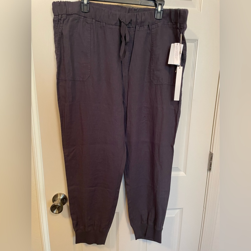 Caslon linen joggers